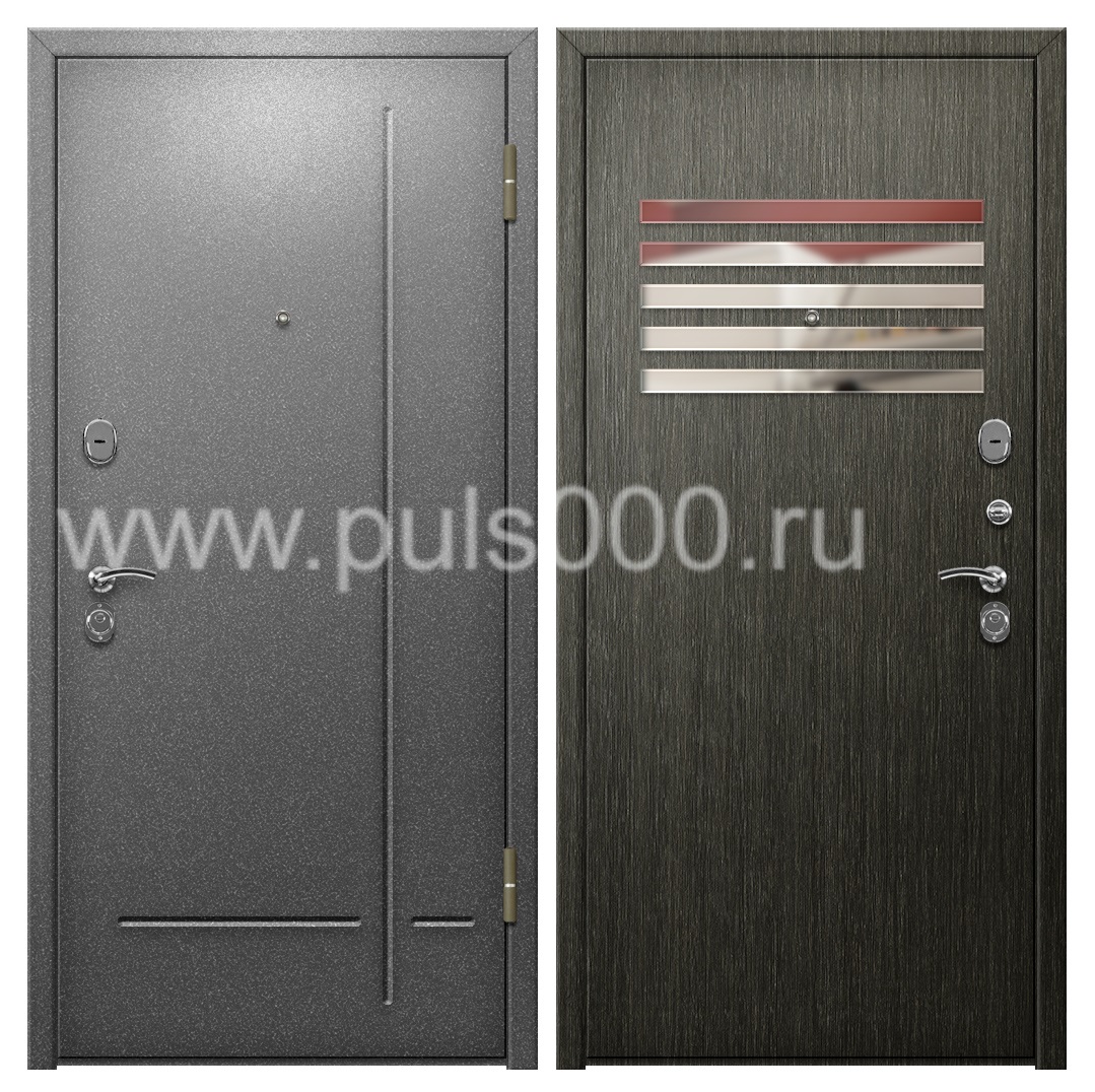 Темная уличная дверь с порошковым покрытием в коттедж PR-1063, цена 37 800 руб. Темная уличная дверь с порошковым покрытием в коттедж PR-1063, цена 37 800 руб.