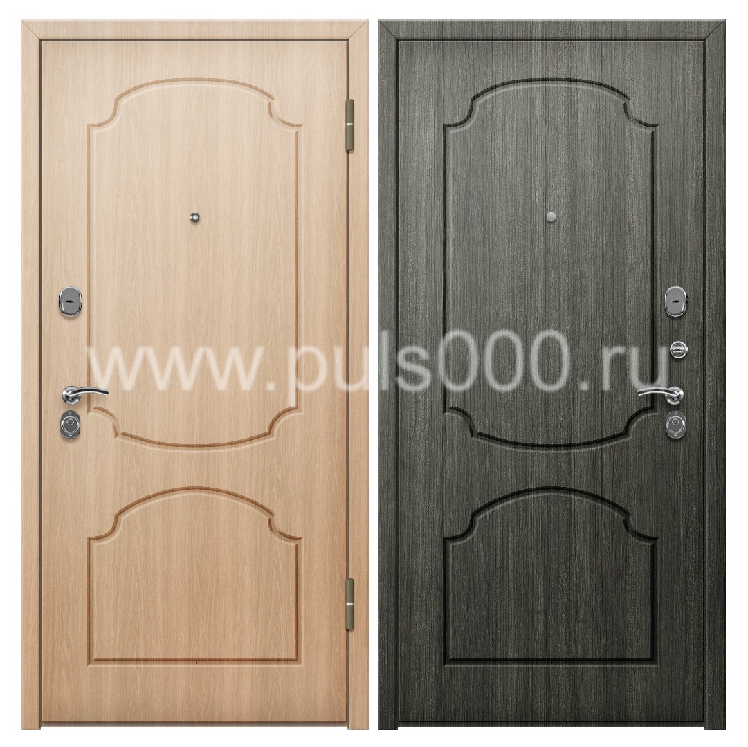 Входная дверь уличная с МДФ и шпонированным МДФ в коттедж MDF-200, цена 42 000 руб. Входная дверь уличная с МДФ и шпонированным МДФ в коттедж MDF-200, цена 42 000 руб.