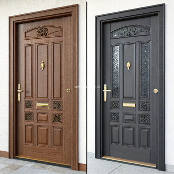 Входная для частного дома дверь коричневая, цена 12 450  руб. Входная для частного дома дверь коричневая, цена 12 450  руб.