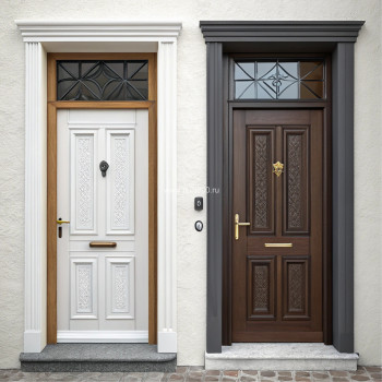 Входная в загородный дом белая дверь в цвете со стеклом, цена 13 150  руб. Входная в загородный дом белая дверь в цвете со стеклом, цена 13 150  руб.